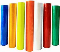 Rollos de lámina reflectiva de alta intensidad